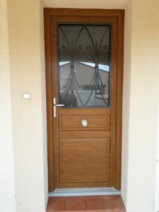 PORTE D'ENTREE ALUMINIUM - SAINTE MARIE 66