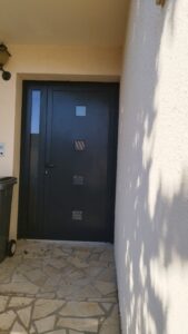 PORTE D'ENTREE ALUMINIUM - CERBERE 66